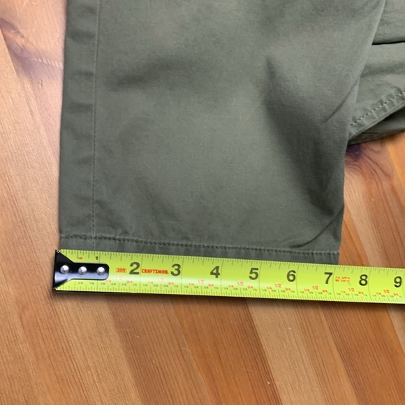 Talbots Straight Leg Olive Green Chinos - Picture 12 of 14